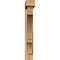 Ekena Millwork Balboa Block Smooth Bracket w/ Offset Brace, Western Red Cedar, 5 1/2"W x 30"D x 38"H BKT0604X30X38BOA05SWR - alternate 2